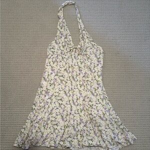 Anthropologie Halter Dress